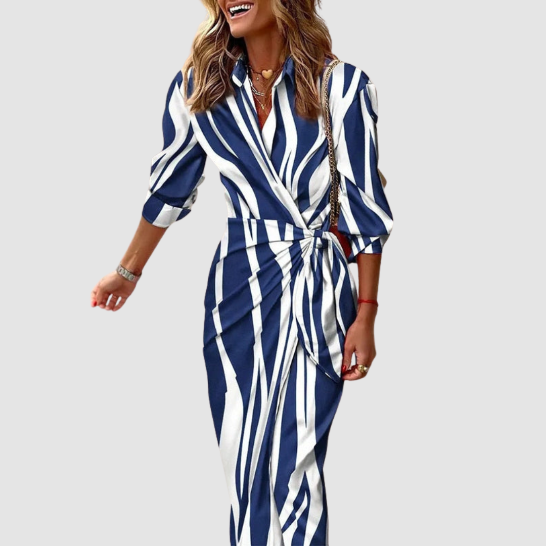 Dark Blue & White / 2XL